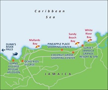 - Ocho Rios Port Map